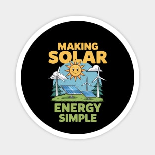 Making Solar Energy Simple Magnet